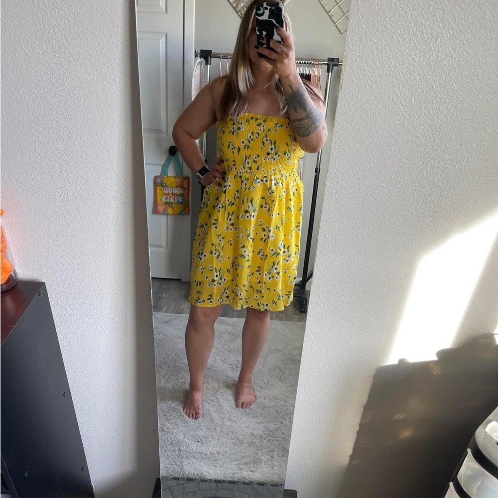 The Dallan yellow summer dress! Maverick the collection piece!